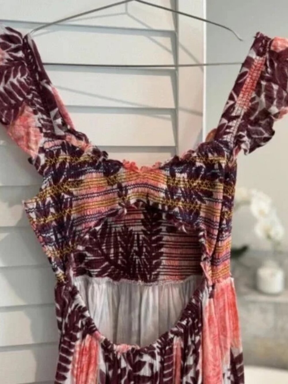 Anthropologie Cecilia Pettersson Smocked Dress XS - Picture 7 of 7